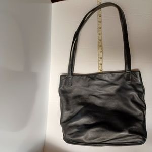 Stone Mountain Black Leather Purse